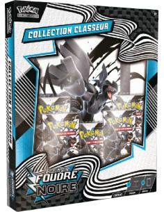 Coffret collection classeur EV10.5 Foudre Noire [FR] - Espace VIP | Keytwo.be votre boutique Pokémon de référence