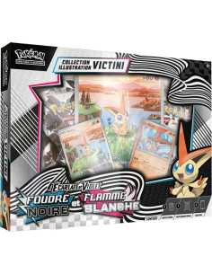 Coffret Pokémon Victini- foudre noire- flamme blanche EV10.5 [FR] - Accueil | Keytwo.be votre boutique Pokémon de référence