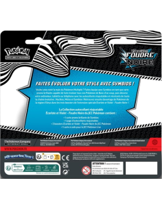Tripack sticker Foudre Noire Symbios ev10.5 [FR] - Accueil | Keytwo.be votre boutique Pokémon de référence 2