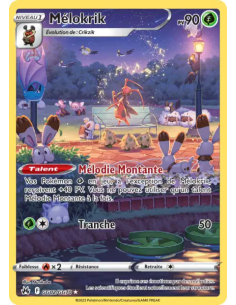 Mélokrik GG02/GG70 - Carte Pokémon Epée et bouclier Zénith suprême [FR] - Cartes Pokémon Françaises | Keytwo.be votre boutique P
