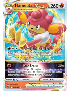 Flamoutan V STAR 023/159 - Carte Pokémon Epée et bouclier Zénith suprême [FR] - Cartes Pokémon Françaises | Keytwo.be votre bout