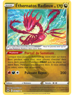 Ethernatos Radieux 105/159 - Carte Pokémon Epée et bouclier Zénith suprême [FR] - Accueil | Keytwo.be votre boutique Pokémon de 