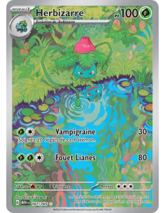 Herbizarre 167/165 - Carte Pokémon Écarlate et Violet 151 [FR] - Accueil | Keytwo.be votre boutique Pokémon de référence