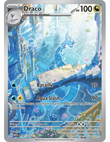Draco 181/165 - Carte Pokémon Écarlate et Violet 151 [FR] - Accueil | Keytwo.be votre boutique Pokémon de référence