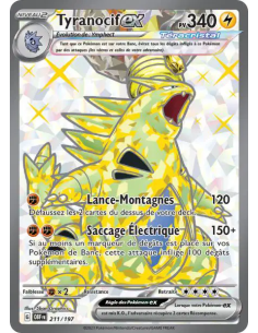 Tyranocif EX 211/197 - Carte Pokémon Écarlate et Violet Flammes Obsidiennes [FR] - Accueil | Keytwo.be votre boutique Pokémon de