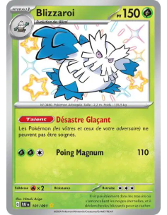 Blizzaroi 101/91 - Carte Pokémon Écarlate et Violet Destinées de Paldea [FR] - Accueil | Keytwo.be votre boutique Pokémon de réf