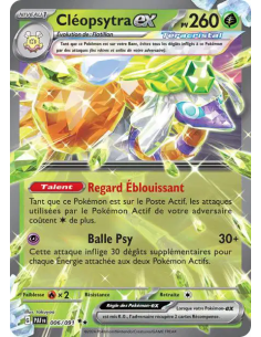 Cléopsytra EX 006/091 - Carte Pokémon Écarlate et Violet Destinées de Paldea [FR] - Accueil | Keytwo.be votre boutique Pokémon d