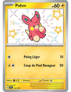 Pohm 142/091 - Carte Pokémon Écarlate et Violet Destinées de Paldea [FR] - Accueil | Keytwo.be votre boutique Pokémon de référen
