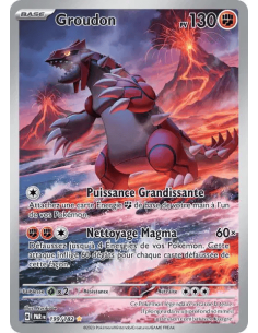 Groudon 199/182 - Carte Pokémon Écarlate et Violet Faille Paradoxe [FR] - Accueil | Keytwo.be votre boutique Pokémon de référenc