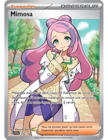 Mimosa 238/198 - Carte Pokémon Écarlate et Violet [FR] - Accueil | Keytwo.be votre boutique Pokémon de référence