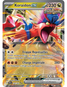 Koraidon EX 120/162- Carte Pokémon Écarlate et Violet Forces Temporelles [FR] - Accueil | Keytwo.be votre boutique Pokémon de ré