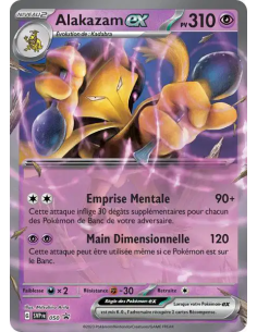 Alakazam EX Promos 050/220- Carte Pokémon Écarlate et Violet Promos Écarlate et Violet [FR] - Accueil | Keytwo.be votre boutique