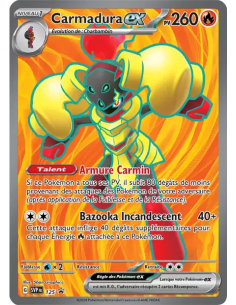 Carmadura EX Promos 125/220- Carte Pokémon Écarlate et Violet Promos Écarlate et Violet [FR] - Accueil | Keytwo.be votre boutiqu