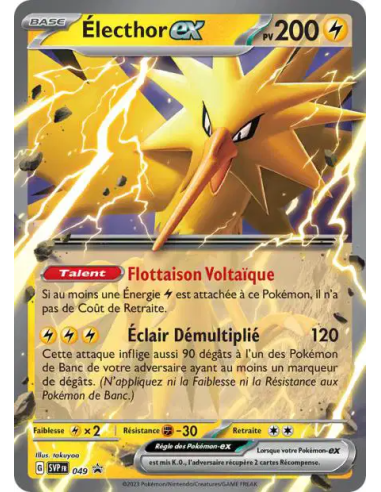 Electhor EX Promos 049/220- Carte Pokémon Écarlate et Violet Promos Écarlate et Violet [FR] - Accueil | Keytwo.be votre boutique