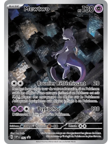 Mewtwo Promos 052/220- Carte Pokémon Écarlate et Violet Promos Écarlate et Violet [FR] - Accueil | Keytwo.be votre boutique Poké