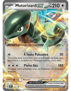 Motorizard EX Promos 018/220- Carte Pokémon Écarlate et Violet Promos Écarlate et Violet [FR] - Accueil | Keytwo.be votre boutiq