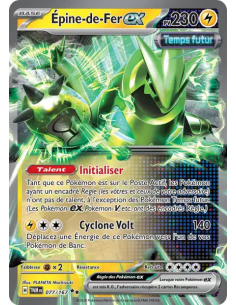 Epine-de-Fer EX 077/167 - Carte Pokémon Écarlate et Violet Mascarade Crépusculaire [FR] - Accueil | Keytwo.be votre boutique Pok