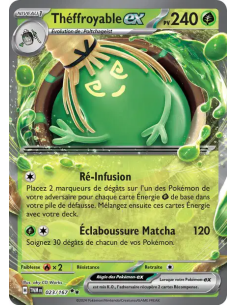 Théffroyable EX 023/167 - Carte Pokémon Écarlate et Violet Mascarade Crépusculaire [FR] - Accueil | Keytwo.be votre boutique Pok