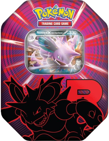Pokébox Nidoking ex de la team Rocket [FR] - Accueil | Keytwo.be votre boutique Pokémon de référence