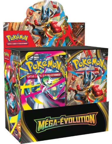 Display Pokémon ME01 Méga Évolution (Boîte de 36 boosters) - Display Pokémon | Keytwo.be votre boutique Pokémon de référence