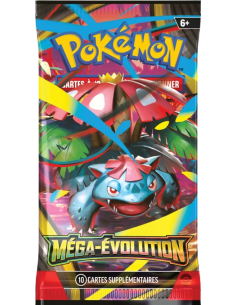Booster blister Pokémon Me01 Méga-évolution [FR] - Accueil | Keytwo.be votre boutique Pokémon de référence 2