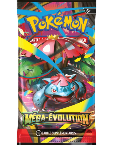 Booster blister Pokémon Me01 Méga-évolution [FR] - Accueil | Keytwo.be votre boutique Pokémon de référence