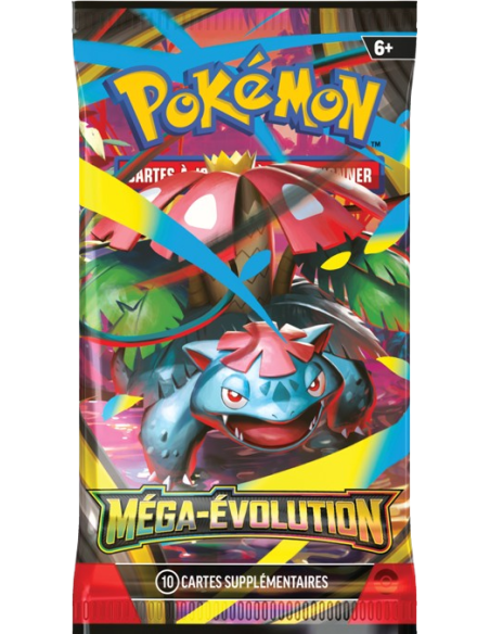 Booster blister Pokémon Me01 Méga-évolution [FR] - Accueil | Keytwo.be votre boutique Pokémon de référence
