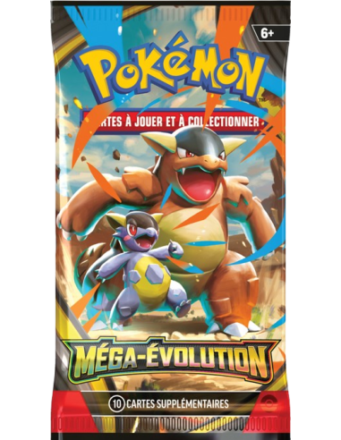 Booster blister Pokémon Me01 Méga-évolution [FR] - Accueil | Keytwo.be votre boutique Pokémon de référence