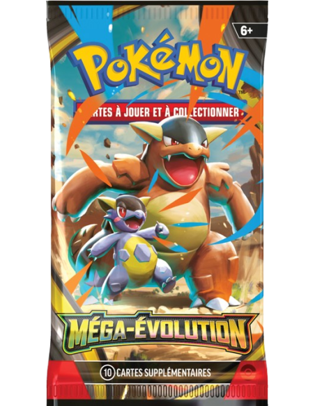Booster blister Pokémon Me01 Méga-évolution [FR] - Accueil | Keytwo.be votre boutique Pokémon de référence