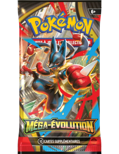 Booster blister Pokémon Me01 Méga-évolution [FR] - Accueil | Keytwo.be votre boutique Pokémon de référence