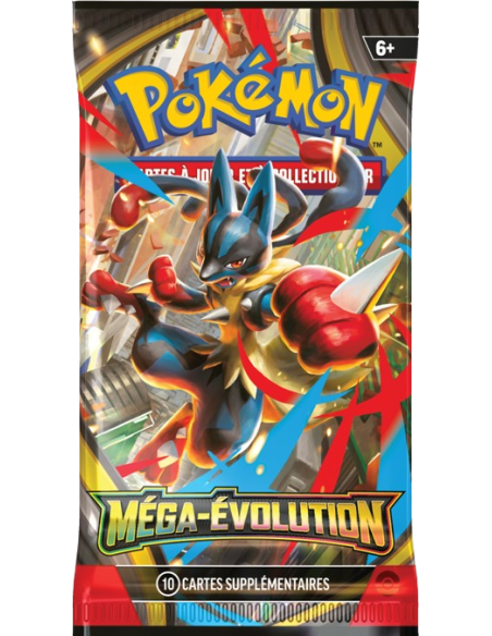 Booster blister Pokémon Me01 Méga-évolution [FR] - Accueil | Keytwo.be votre boutique Pokémon de référence