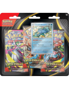 VIP Tripack Pokémon Me01 Méga-évolution [FR] - Espace VIP | Keytwo.be votre boutique Pokémon de référence