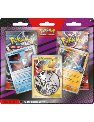 Duo pack Q4-2025 cartes promo Artikodin, Électhor, Tyranocif - Accueil | Keytwo.be votre boutique Pokémon de référence
