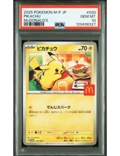 PIKACHU MCDONALD'S PS10 [JYP] - Accueil | Keytwo.be votre boutique Pokémon de référence