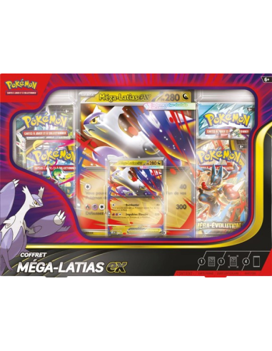 Coffret Pokémon Méga-Latias EX [FR] - Accueil | Keytwo.be votre boutique Pokémon de référence