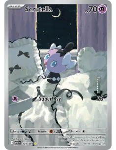 Scrutella 124-86 - Carte Pokémon Écarlate et Violet Flamme Blanche [FR] - Accueil | Keytwo.be votre boutique Pokémon de référenc