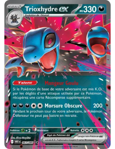 Trioxhydre EX 67-86 - Carte Pokémon Écarlate et Violet Flamme Blanche [FR] - Accueil | Keytwo.be votre boutique Pokémon de référ