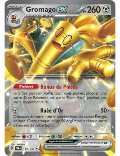 Gromago EX 139-182 - Carte Pokémon Écarlate et Violet Faille Paradoxe [FR] - Accueil | Keytwo.be votre boutique Pokémon de référ