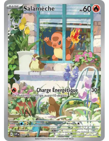 Salamèche 044-220 - Carte Pokémon Écarlate et Violet Promos Écarlate et Violet [FR] - Accueil | Keytwo.be votre boutique Pokémon