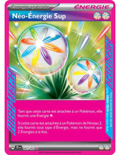 Néo-Énergie Sup 162-162 - Carte Pokémon Écarlate et Violet Forces Temporelles [FR] - Accueil | Keytwo.be votre boutique Pokémon 