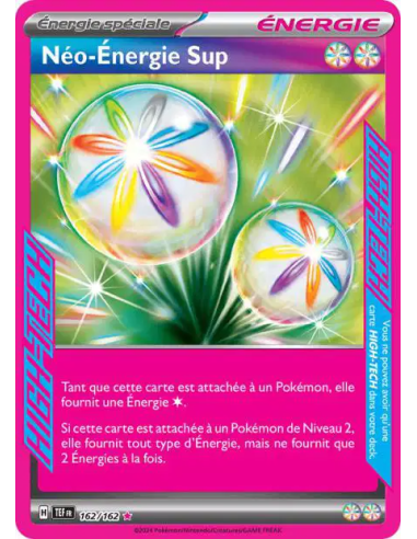 Néo-Énergie Sup 162-162 - Carte Pokémon Écarlate et Violet Forces Temporelles [FR] - Accueil | Keytwo.be votre boutique Pokémon 