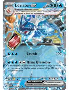 Léviator EX 45-198 - Carte Pokémon Écarlate et Violet [FR] - Accueil | Keytwo.be votre boutique Pokémon de référence