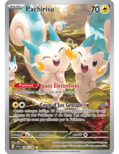 Pachirisu 208-198 - Carte Pokémon Écarlate et Violet [FR] - Accueil | Keytwo.be votre boutique Pokémon de référence