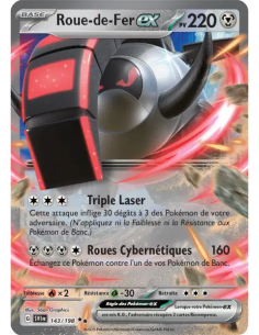 Roue-de-Fer EX 143-198 - Carte Pokémon Écarlate et Violet [FR] - Accueil | Keytwo.be votre boutique Pokémon de référence