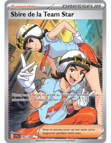 Sbire de la Team Star 242-198 - Carte Pokémon Écarlate et Violet [FR] - Accueil | Keytwo.be votre boutique Pokémon de référence