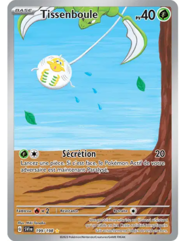 Tissenboule 199-198 - Carte Pokémon Écarlate et Violet [FR] - Accueil | Keytwo.be votre boutique Pokémon de référence