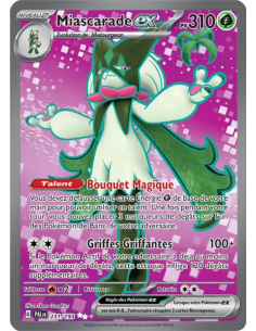 Miascarade EX 231-193 - Carte Pokémon Écarlate et Violet Évolutions à Paldea [FR] - Accueil | Keytwo.be votre boutique Pokémon d