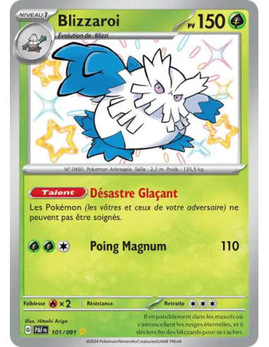 Blizzaroi 101-91 - Carte Pokémon Écarlate et Violet Destinées de Paldea [FR] - Accueil | Keytwo.be votre boutique Pokémon de réf
