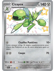 Cizayox 191-91 - Carte Pokémon Écarlate et Violet Destinées de Paldea [FR] - Accueil | Keytwo.be votre boutique Pokémon de référ