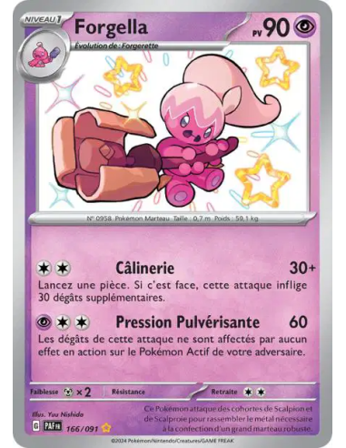 Forgella 166-91- Carte Pokémon Écarlate et Violet Destinées de Paldea [FR] - Accueil | Keytwo.be votre boutique Pokémon de référ